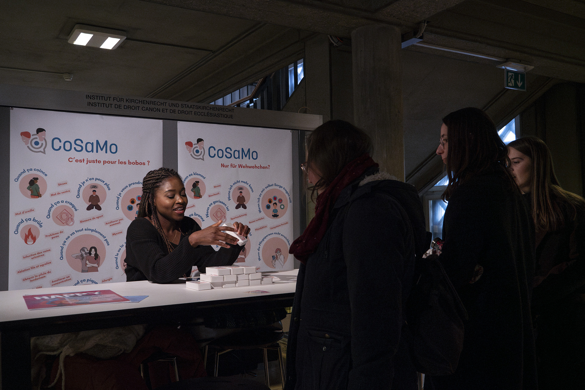 CoSaMo à « Happy ? Semaine du bien-être et de la santé mentale »