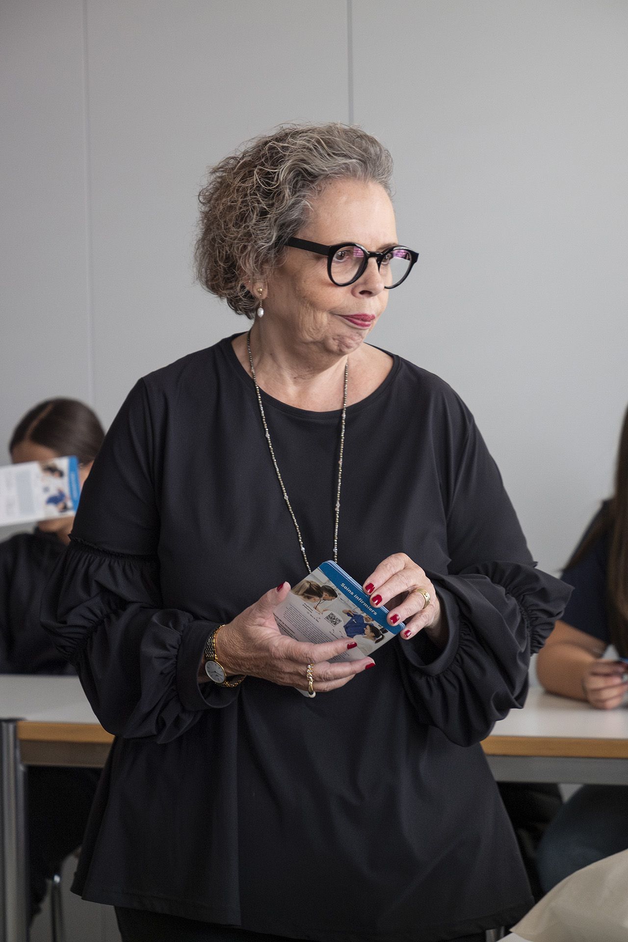 Visite d’élève du CO de Pérolles à la Haute école de santé Fribourg